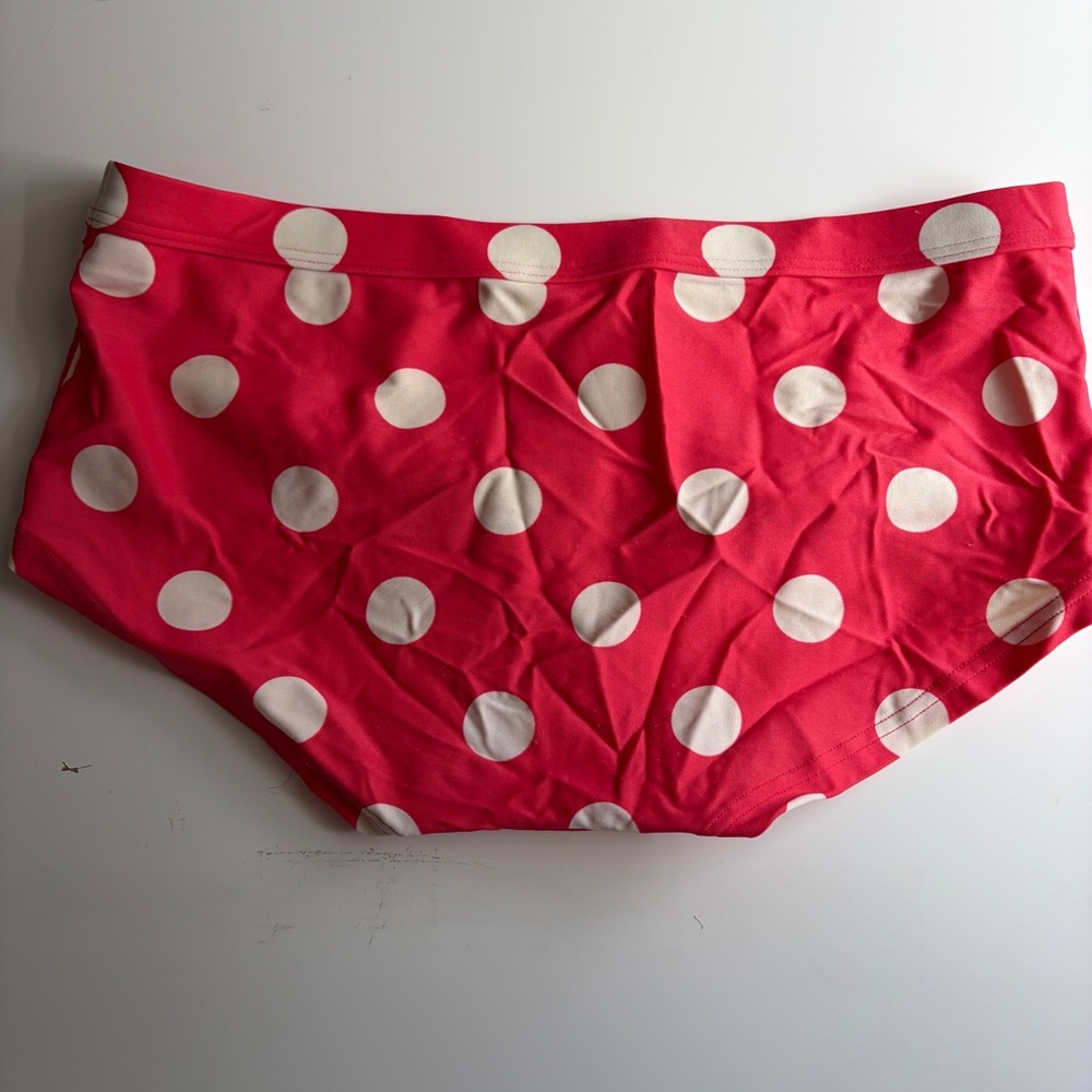 Boden Retro Women's Polka Dot Tankini Top & Briefs Set - Picture 6 of 7